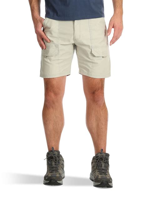 Flex for comfort fabric stretches with you so you can focus on the path ahead. . Wrangler outdoor shorts elastic waist